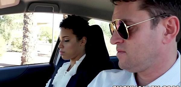  Amethyst Banks In Chocolate Skin Cutie Rides Her Driving Instructor